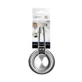 thumbnail image 3 of Set de Tazas Medidoras Mainstays Acero Inoxidable 4 Piezas, 3 of 4