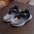 thumbnail image 2 of Gubotare Infant Shoes Boy Baby Shoes & Socks Breathable Non-Slip Sneakers with Soft Rubber Sole Baby Boys & Girls Slip On Sneakers Size 7 (Black,Toddler 7), 2 of 9