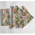 thumbnail image 6 of Vargottam Premium Cotton Muslin Napkins - Set of 12, 20-Inch Orange Fruits Design, Soft and Absorbent Cloth Napkins for Dining, Decor, Weddings, and Special Occasions - Machine Washable, Table Linens, 6 of 8