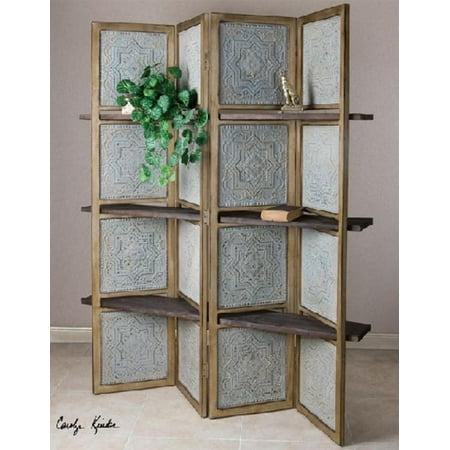 decorative panel room divider 71 quot blue star embossed metal decorative 4 panel room decorative panel room divider 71 quot blue star embossed metal decorative 4 panel room