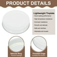 thumbnail image 4 of 12pcs Mason Jar Lids 2.76" Tinplate Leak-proof Mason Canning Covers, White, 4 of 7