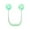 🔥 Green_New, variant on Third Generation Sports Neck Hanging Portable Aromatherapy Fan with Luminous Feature Silent Operation Long Battery Life Lightweight Wearable Hands Free Cooling for Travel Gym Outdoor Relaxation Gift