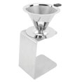 thumbnail image 1 of Stainless Steel Cone Coffee Dripper,Reusable Coffee Filter Hand Cone Coffee Dripper Stainless Steel Cone Filter Professional Grade, 1 of 14