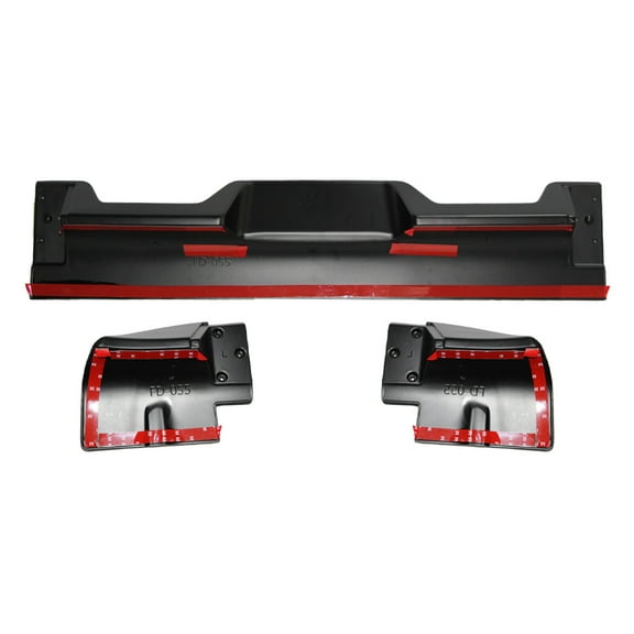 Fits 2017-2019 Ford F-250 F-350 F-450 Super Duty Matte Black Truck Cab Spoiler