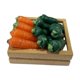 thumbnail image 1 of 1/12 Dollhouse en Miniatura Vegetales Cesta de Canasta Figuras de Cuero de Madera de Madera, 1 of 9