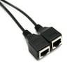 thumbnail image 3 of Injueey Divisor de Cable conexión rápida transmisión rápida portátil adaptador tamaño pequeño puertos comodidad Ethernet Juegos de teclado y mouse para computadora, 3 of 6