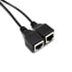 thumbnail image 5 of Matsuzay Divisor de Cable conexión rápida transmisión rápida portátil adaptador tamaño pequeño puertos comodidad Ethernet suministro de Juegos de teclado y mouse para computadora, 5 of 8
