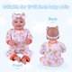 thumbnail image 4 of Set de ropa para muñecas Reborn Babeside Food Pattern, 43 a 56 cm, 4 of 7