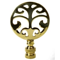 Polished Brass Tree Finial 2.25"h
