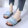 thumbnail image 5 of Taykoo Women's Cork Slide Sandals, Slip-on Sandals, Casual Flat Cork Footbed Shoes for Women/Ladies/Girls, 5 of 5