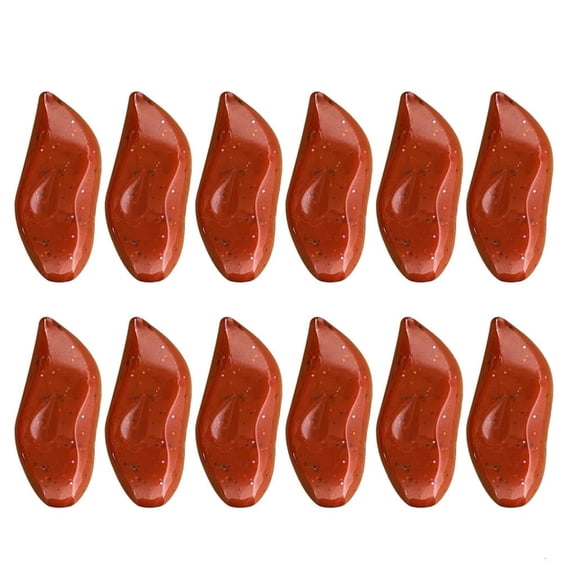 Whaledi 12Pcs Floatings Soft Lure Gulps Live Baits Catfishes Chunks Blood Clots Baits