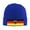 Blue, variant on Deutschland Flag Beanie Hat Men Women Warm Printed Cap Knit Beanies Hats Outdoor Winter Deep Heather