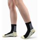 thumbnail image 4 of 2 pares de calcetines de fútbol antideslizantes unisex de color negro, calcetines deportivos antiampollas, calcetines deportivos transpirables para baloncesto, hockey, senderismo y trekking para hombr, 4 of 4