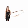 thumbnail image 1 of Ceintures Fines en Cuir Verni pour Femmes pour Robes Mode, Ceinture de Taille Fine Ajustable avec Boucle en Alliage Doré, 1 of 6