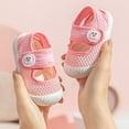 thumbnail image 4 of Otqutp Princess Toddler Girls Shoes Summer New Baby Girls Toddler Shoes Soft Soles Non Slip Baby Shoes Breathable Baby Boys Shoes, 4 of 4