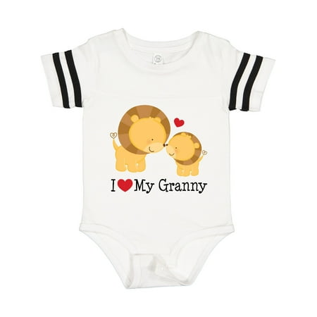 

Inktastic I Love My Granny Gift Baby Boy or Baby Girl Bodysuit
