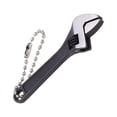 thumbnail image 2 of Llave de llavero de acero galvanizado ajustable portátil profesional de alta dureza mini llave para el hogar industrial 2,5 pulgadas/6,35 cm negro Jadeshay A, 2 of 8