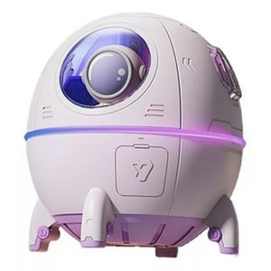  Humidificador pequeño, mini humidificador de 8.5 fl oz para  dormitorio, humidificador de aire silencioso con luz nocturna LED de 7  colores, humidificadores de niebla fría para mujeres bebés, humidificador  para oficina