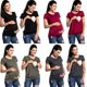 thumbnail image 4 of Camiseta de Manga Corta Jumpingount para Mujer Lactancia Cuello Redondo Negro S, 4 of 6