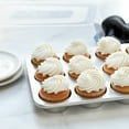 thumbnail image 6 of Nordic Ware Natural Aluminum 12 Cavity Muffin Pan with High Dome Lid, 6 of 12