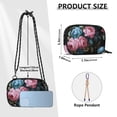 thumbnail image 3 of Stylish Printed Crossbody Phone Purse Zipper With Detachable Strap Daily Essentials Rococo Roses, 3 of 7