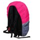 thumbnail image 2 of impermeable ajustable de 18-70L, funda para lluvia, senderismo, Camping, viaje, , con tirarere reflectante Rosado, 2 of 9
