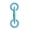 Blue, variant on mdesiwst Dog Chew Toy Spiny Texture for Teeth Cleaning TPR Soft Rubber Interactive Pet Toy Pull-Tab Puppy Teething Toy Relieves Boredom and Protects Gums
