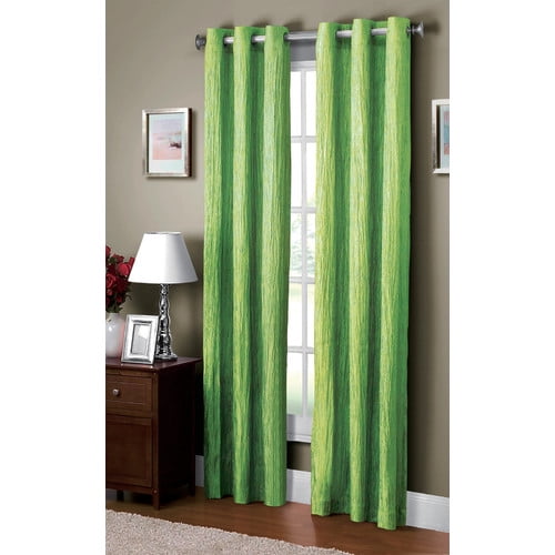 Vcny Home Jericho Crushed Taffeta 84 Length Grommet Top Window Curtains Walmart Com Walmart Com