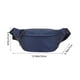 thumbnail image 3 of Bolso Cruzado - Bolso de Pecho Tipo Bandolera de Nylon Spandex de Gran Capacidad para Hombres y Mujeres, Canguro Casual para el Hombro, Riñonera Deportiva para Viajes y Exteriores, Negro Azul Gris., 3 of 6