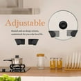 thumbnail image 3 of Adjustable Pot Lid Organizer Cabinet Door Kitchen Organization, Pot Lid Holder Kitchen Hacks, Pot Lid Organizers 6Pairs, 3 of 7