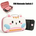 thumbnail image 2 of Hard Shell Carrying Case for Nintendo Switch 2 – PU Protective Travel Bag with Game Card Slots & Accessory Storage, 2 of 7