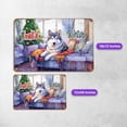 thumbnail image 5 of Watercolor Hello Winter Alaskan Malamute Chill Christmas Welcome Horizontal Metal Aluminum Sign Alaska Mal Dog Lovers Gifts Wall Art Home Decor - 00016, 5 of 5