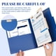 thumbnail image 5 of Carpeta Skyygemm, 12 unidades, tamaño carta, azul, 26 x 29 cm, 5 of 6