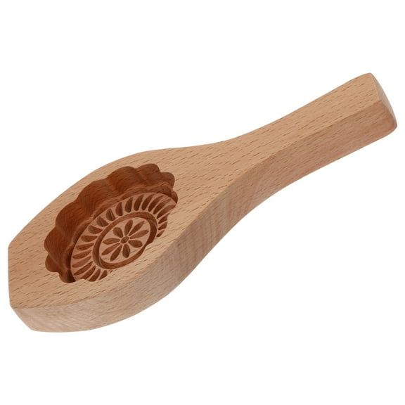 2 Pcs Mamool Mould Moon Cake Mold Stamp Decorator