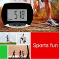 thumbnail image 1 of Pedometer Walking Step Counter with Belt Clip Multifunctional Pedometer LCD Display Fitting Exercise Accessory, 1 of 7