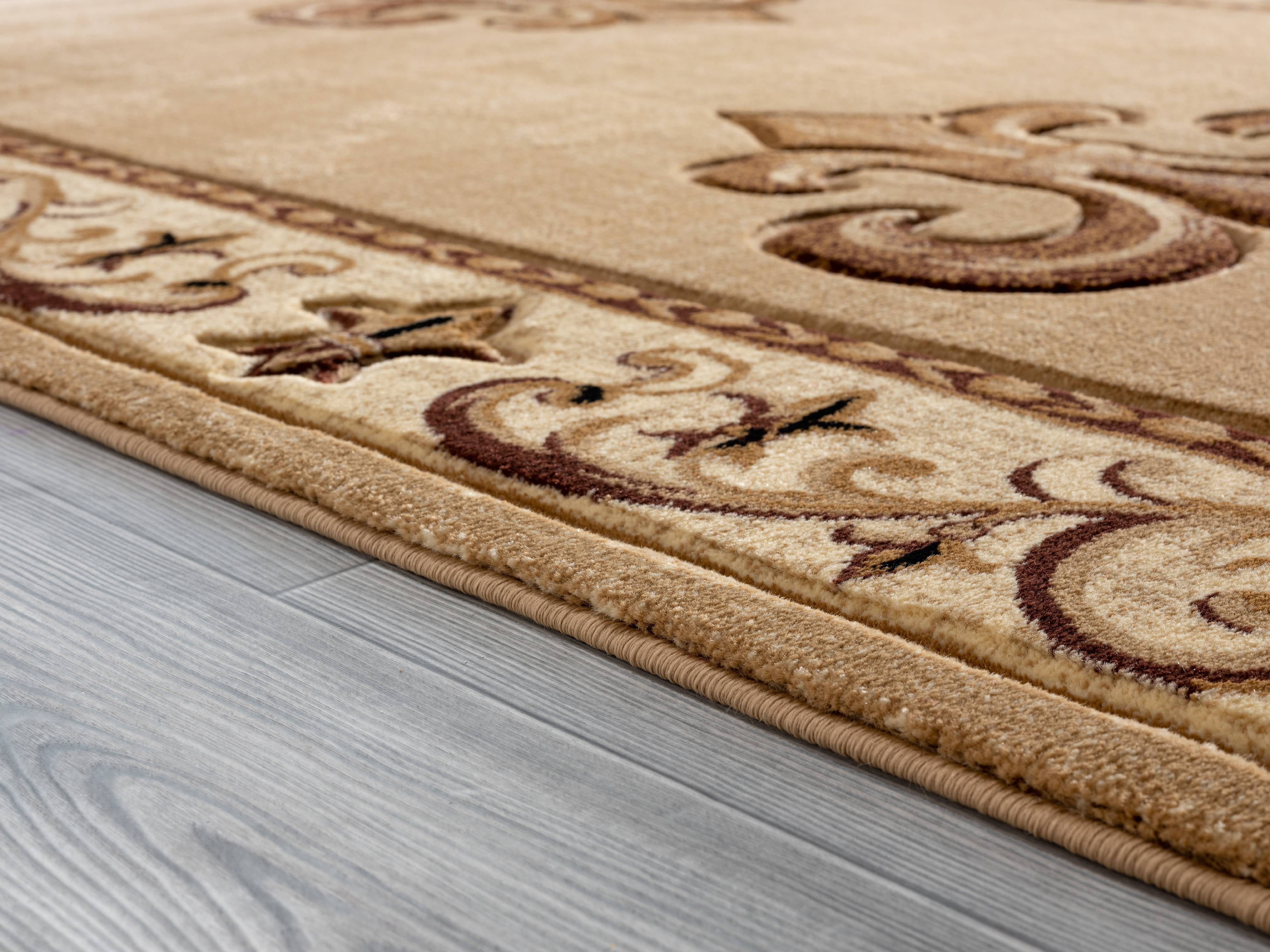 United Weavers Drachma Peleus Transitional Border Area Rug, Beige, 7'10" x 10'6"