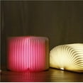 thumbnail image 2 of Book Light,Folding Book Lamp, Night Light USB Rechargable Book Shaped Light, Led Table Lamp for Decor, 2 of 3