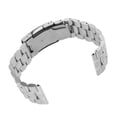 thumbnail image 3 of Reemplazo de la de de relojes mecánicos de la correa del reloj de plateado de 24 mm Yuyangstore banda de reloj de lujo, 3 of 7
