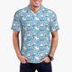 thumbnail image 1 of Balery Pelican Reed And Fish Camisa Polo de Hombre con Estampado, de Manga Corta y Tejido Medio, Camisa Tipo Golf Polo-3X-Large, 1 of 6