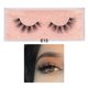 thumbnail image 1 of Pestañas de visón Visofree 100% libres de crueldad Hecho a mano 3D Pestañas de visón Pestañas de tira completa Pestañas postizas suaves Pestañas de maquillaje E11 Tan Jianjun unisex, 1 of 2