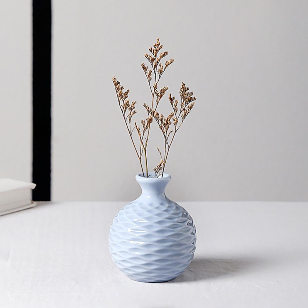 Details about   Minimalist White Modern Art Vase Ceramic Flower Vases Decoration for Living Room 