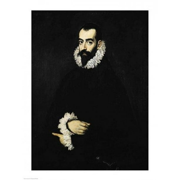 Portrait de Juan Alfonso de Pimentel Y Herrera Affiche Imprimée par El Greco - 24 x 36 Po - Grande