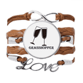 thumbnail image 1 of Outline Of Grass Hopper Bracelet Love Chain Rope Ornament Wristband, 1 of 3