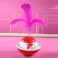 thumbnail image 1 of onlyliua Fall Savings Toy Tumbler Feather Bell Tease Stick Ring Ball Spring Does Not Fall Ball Weekly Deals, 1 of 9