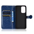 thumbnail image 6 of Wallet Case for Samsung Galaxy A33 5G 6.4 Inch, Polky Dot Pattern Premium PU Leather Drop Resistant Shockproof Protective Flip Case with Card Slots Holder Kickstand Magnetic Bracket Folio Cover,Blue, 6 of 9
