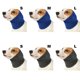 thumbnail image 2 of Methold Alivio de la ansiedad Elástico Sudadera con capucha para mascotas Orejas a prueba de viento Transpirable Calentador Estiramiento Insonorizado Type3 NO3 Methold PT000623-05, 2 of 6