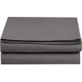 thumbnail image 1 of Mocassi 1500 Thread Count Pack of 4 Flat Sheet,Cal King , Gray, 1 of 3