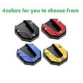 thumbnail image 3 of 1PC Universal Motorcycle Kickstand Extender Foot Side Stand Extension Pad Plate, 3 of 10