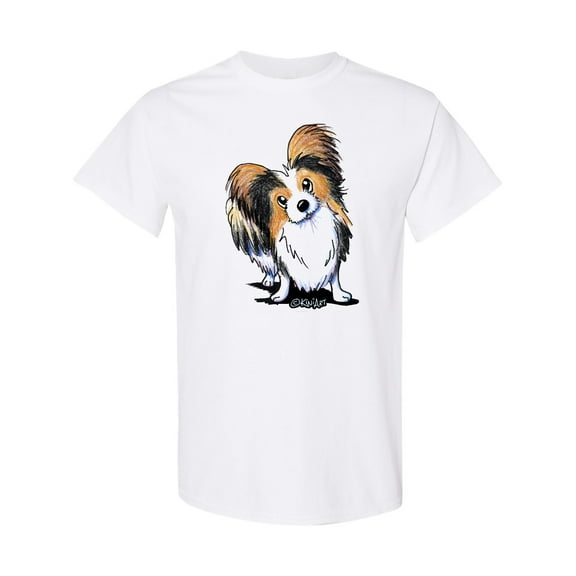 Inktastic Tricolor Papillon T-Shirt