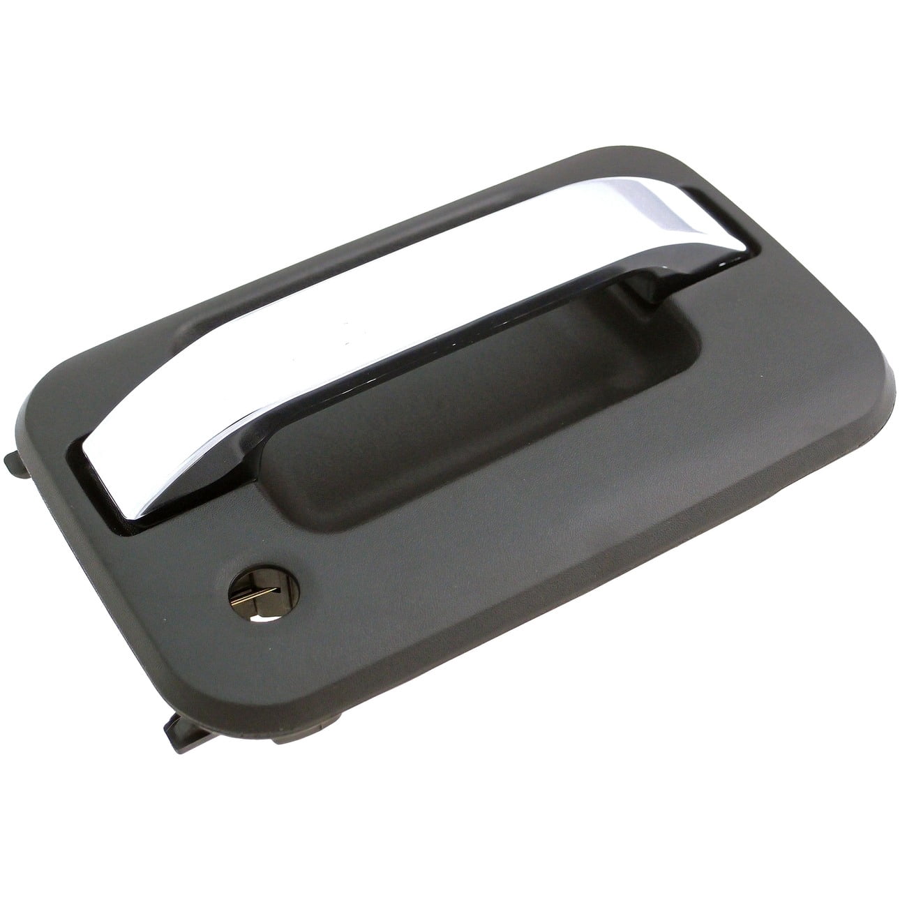 Dorman 83319 Front Passenger Side Exterior Door Handle for Specific Ford Models, Chrome Lever and Black Housing